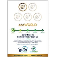placa dorada EcoWorld